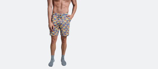 Men's Modal Short | Retro Rainbows