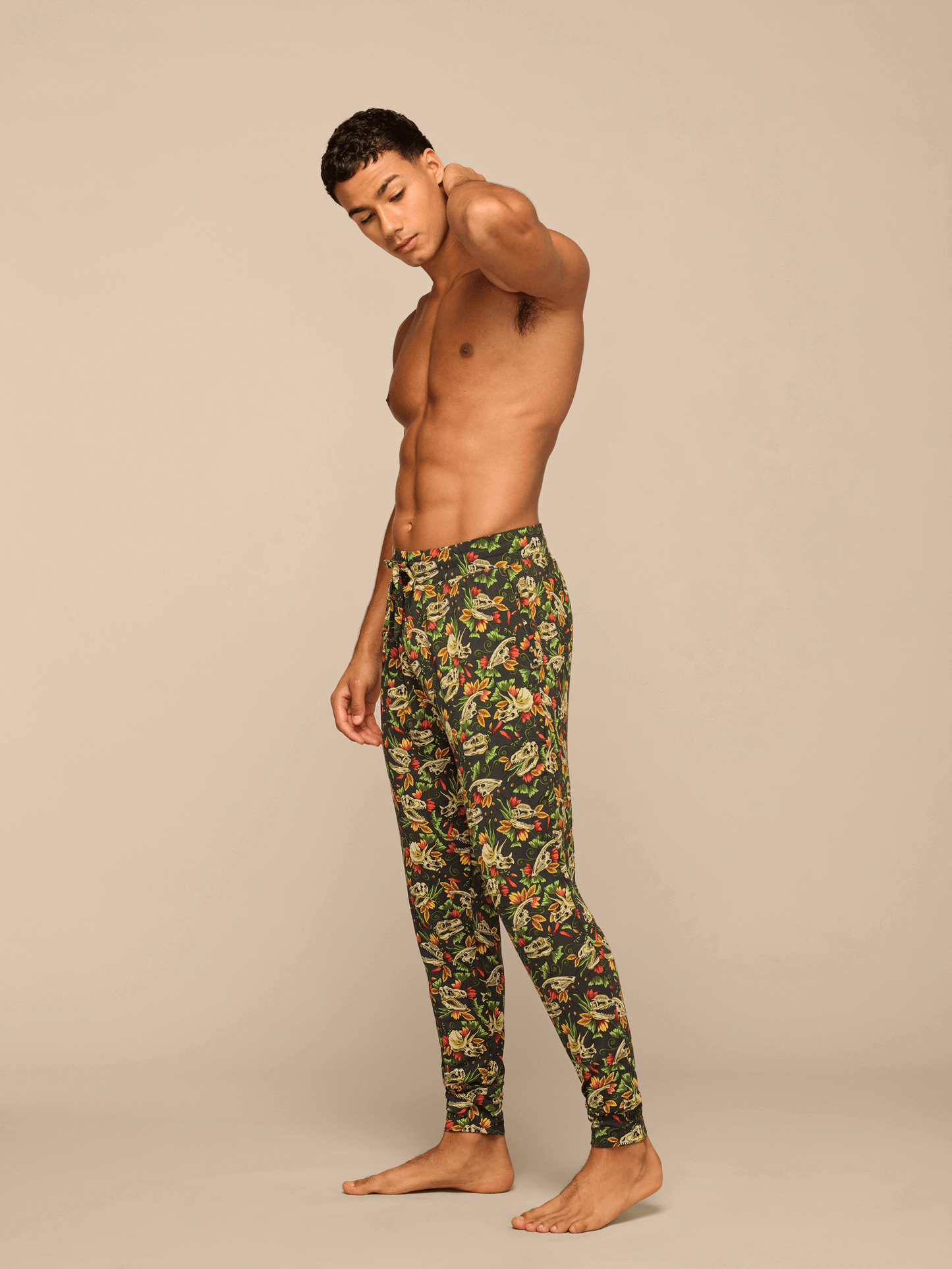 Men's Modal Jogger | Jurassic Garden