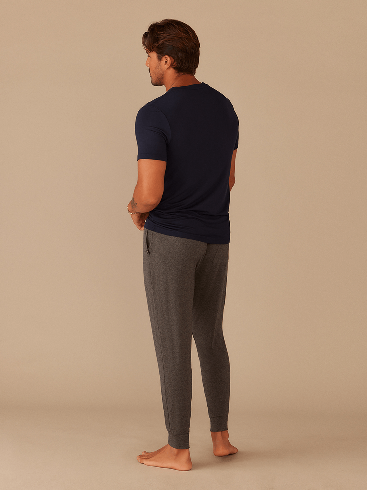 Men's Modal Jogger | Heather Charcoal