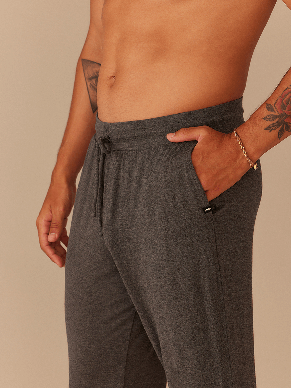 Men's Modal Jogger | Heather Charcoal