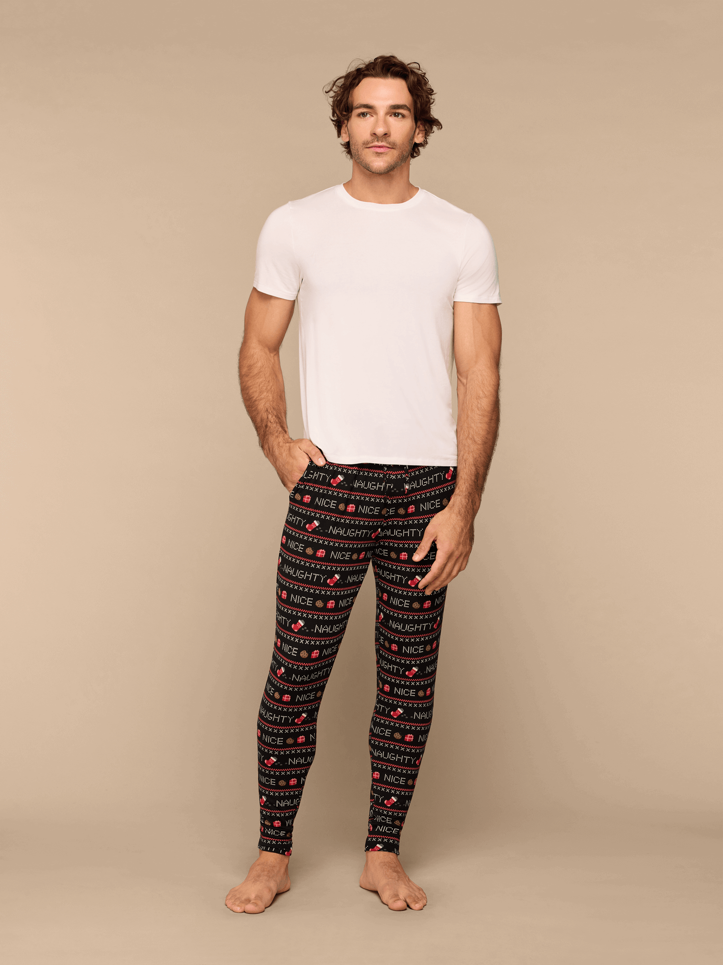 Men's Modal Jogger | Naughty or Nice