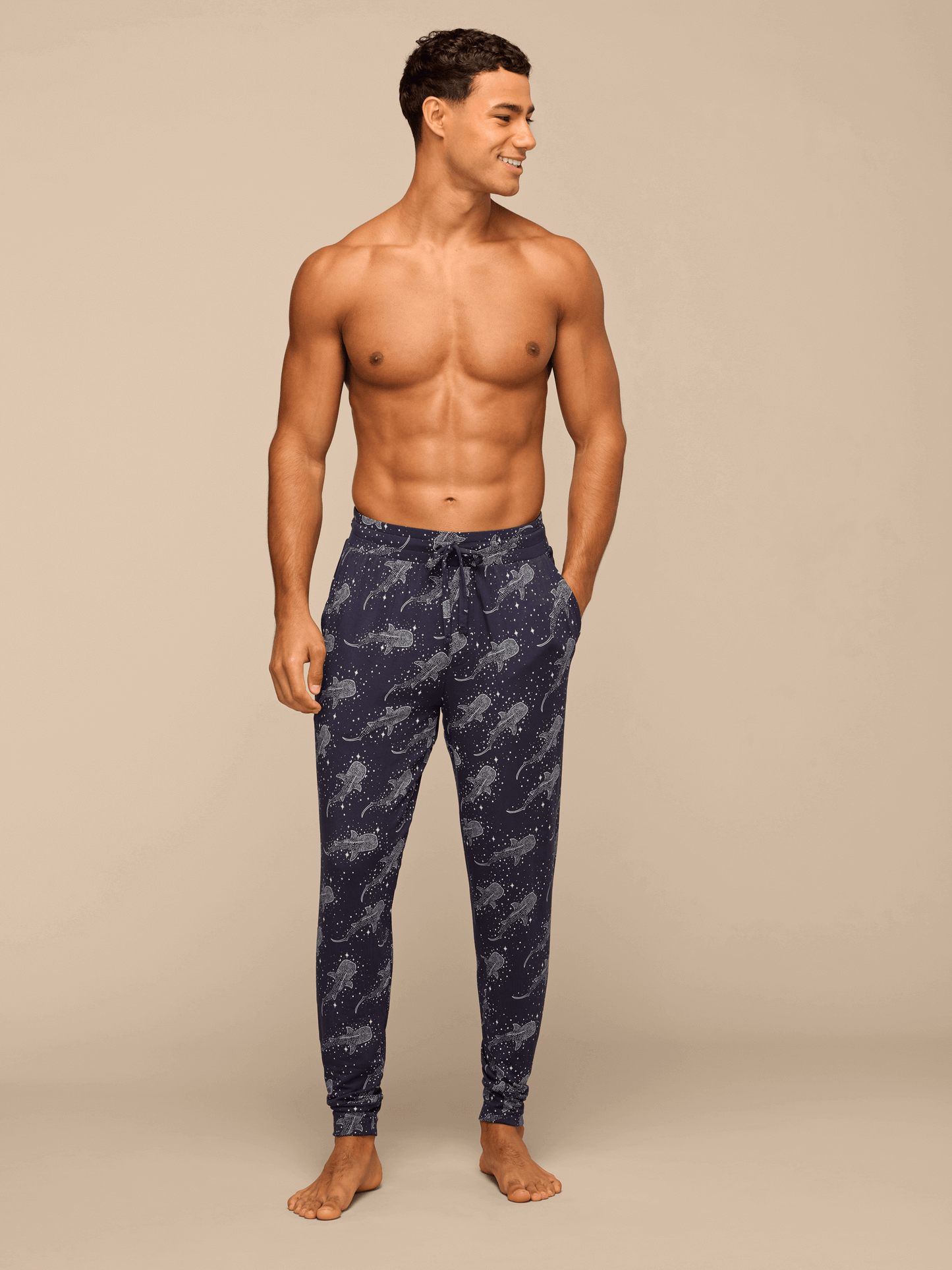 Men's Modal Jogger | Starry Sharks