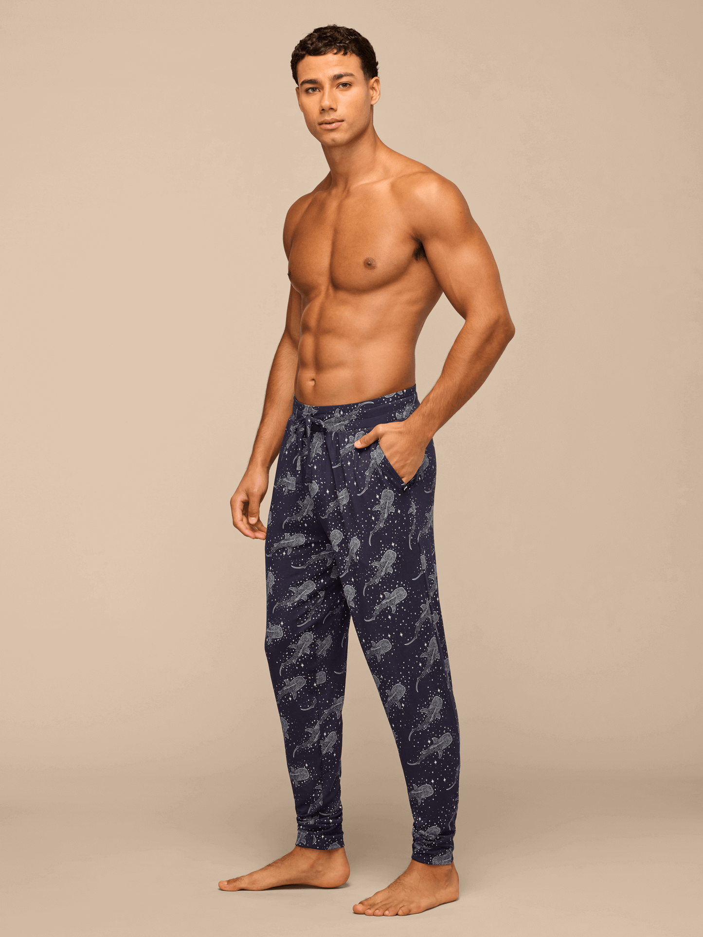 Men's Modal Jogger | Starry Sharks