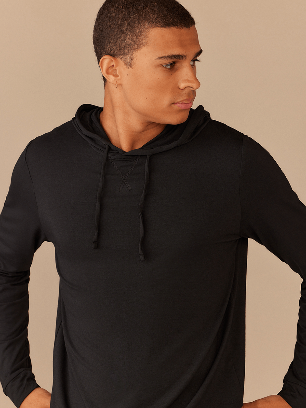 Men's Pullover Hoodie | Black