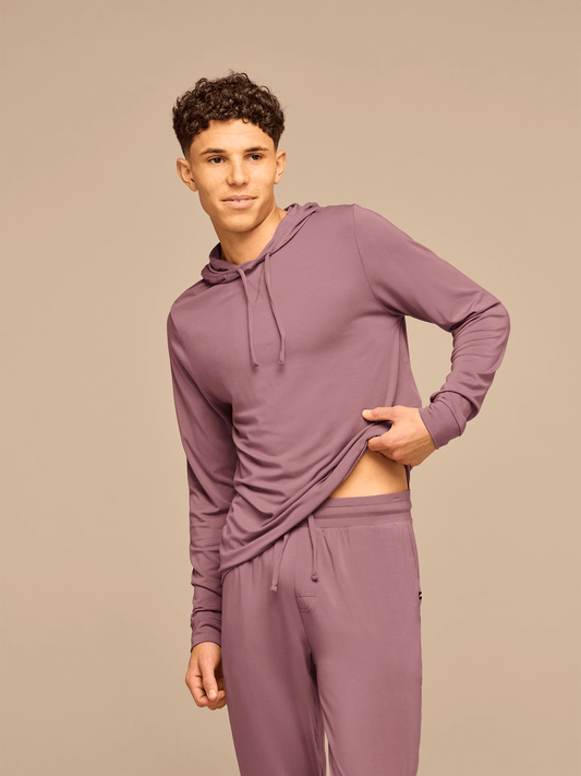UltraModal™ Pullover Lounge Hoodie - Men's | Brick
