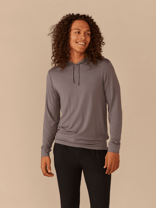 UltraModal™ Pullover Lounge Hoodie - Men's | Grey