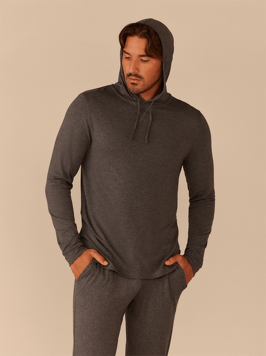 UltraModal™ Pullover Lounge Hoodie - Men's | Heather Charcoal