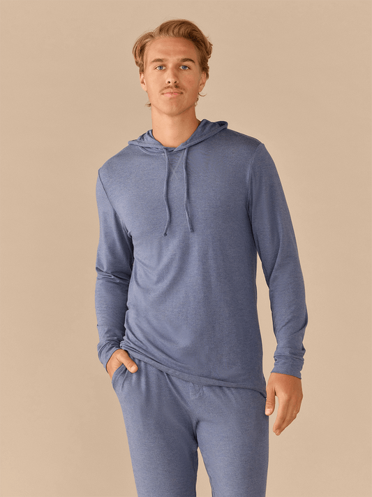 UltraModal™ Pullover Lounge Hoodie - Men's | Heather Navy