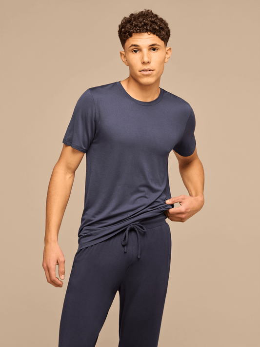 UltraModal™ Lightweight Crew Undershirt | Dark Sapphire