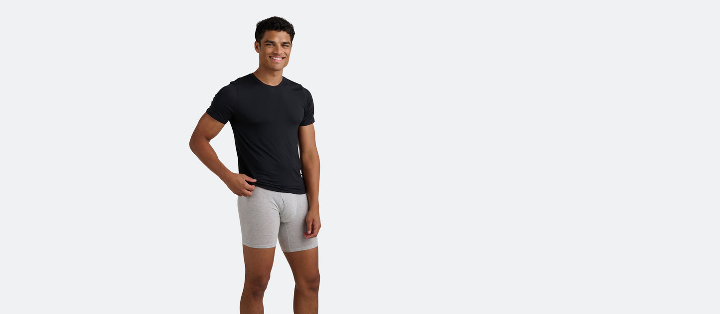 Men's Lightweight Modal Crew Undershirt 3-Pack | Classic