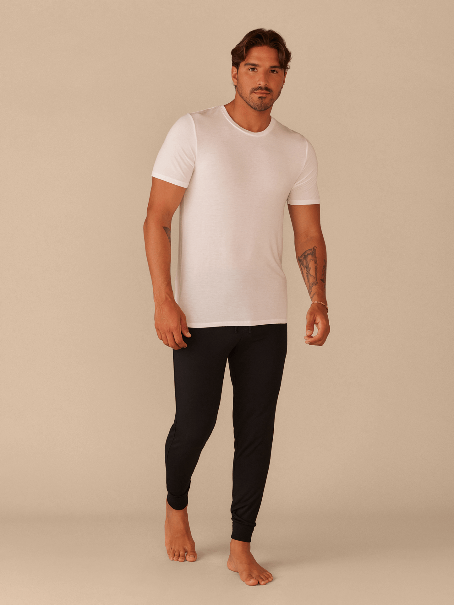 Men's Lightweight Modal Crew Undershirt | White