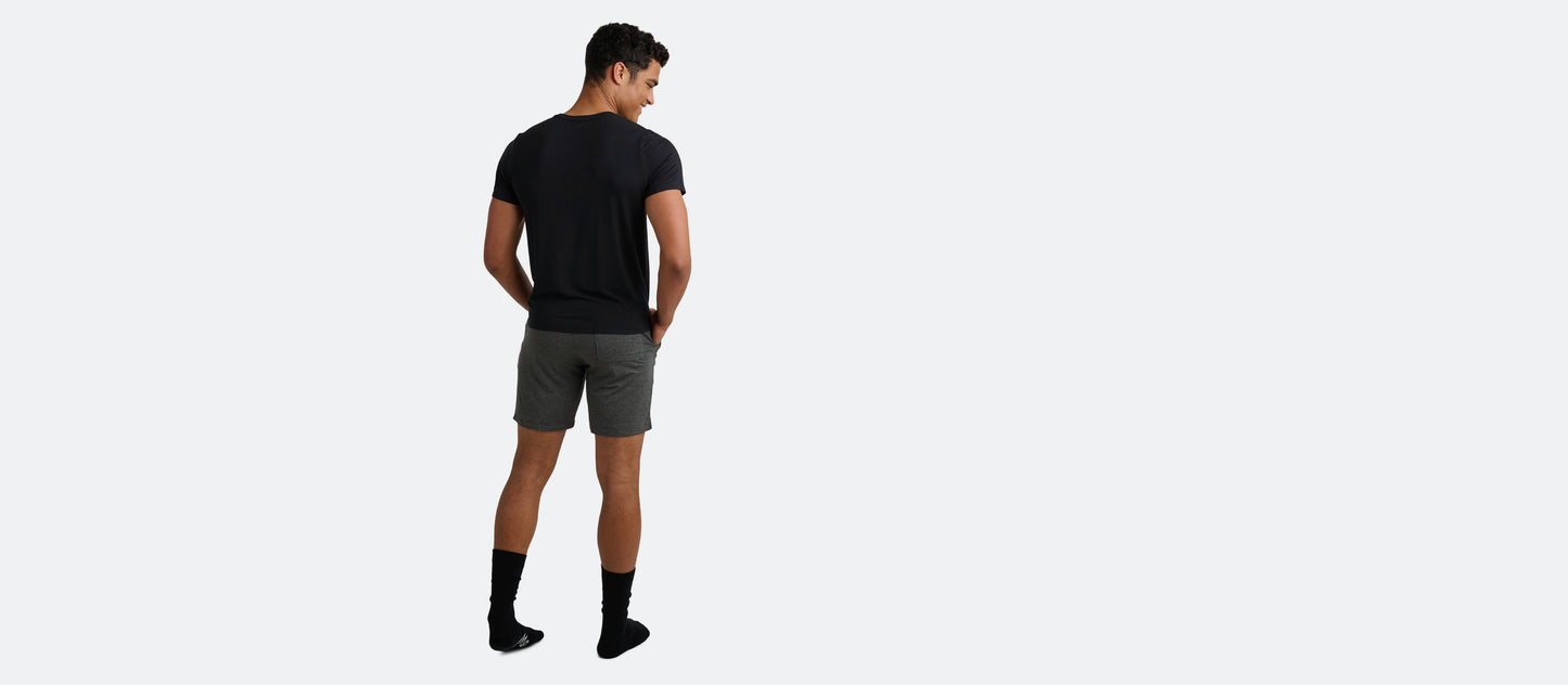 Men's Modal Crew Tee 3-Pack | Black