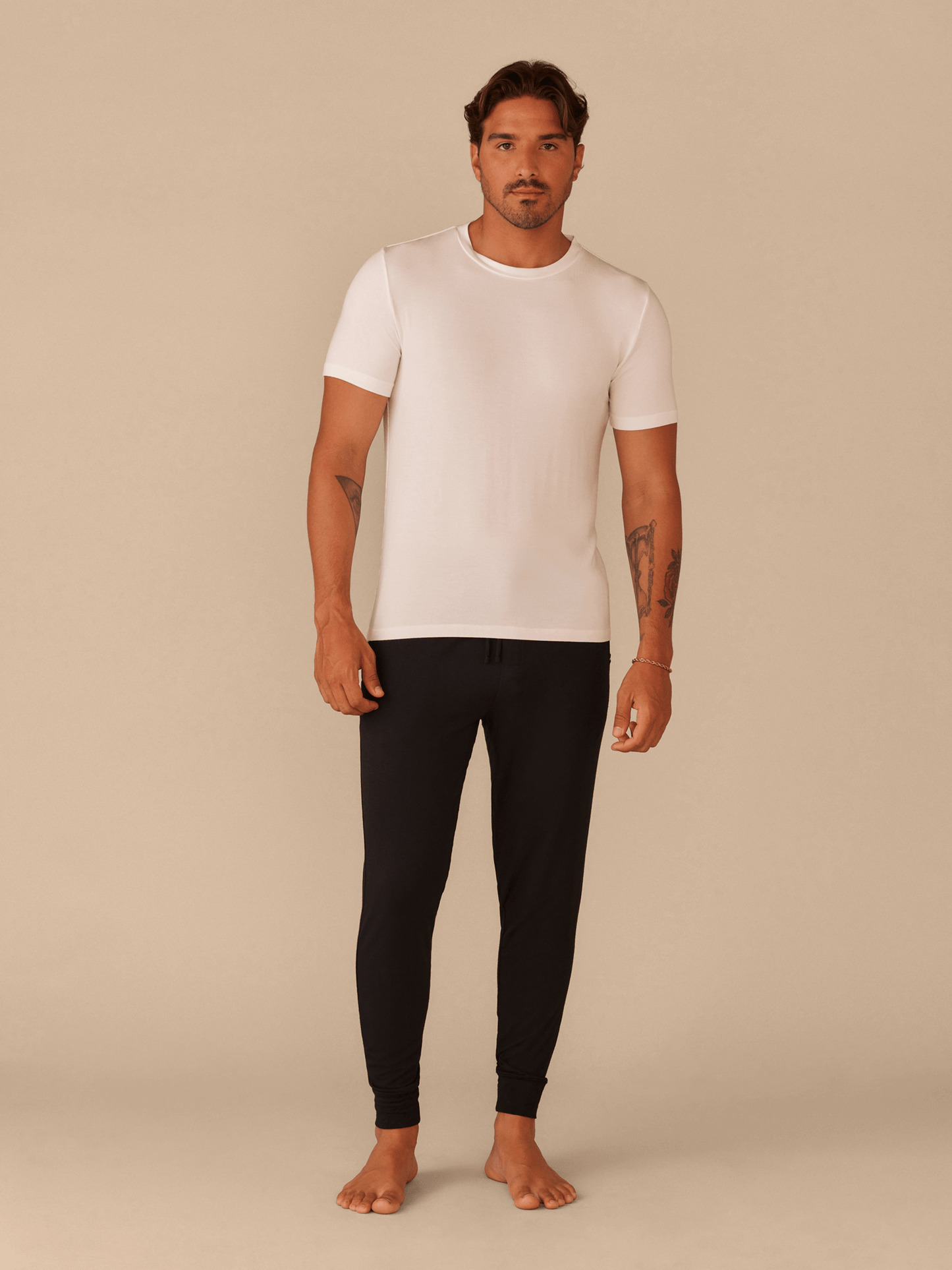 Men's Modal Crew Tee | White