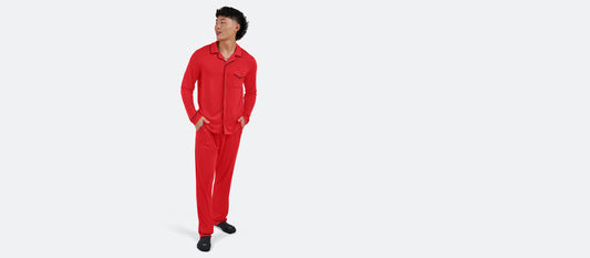 Longsleeve UltraModal™ PJ Set - Men's | Bougie Rouge