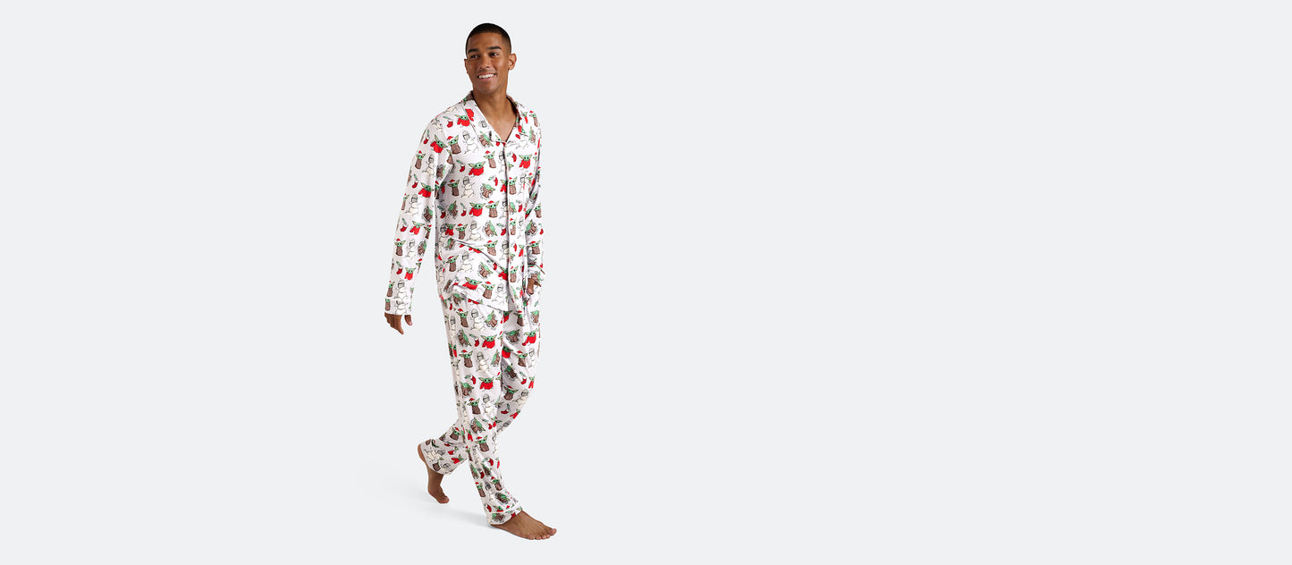 Men's Longsleeve Modal PJ Set | Gift of Grogu