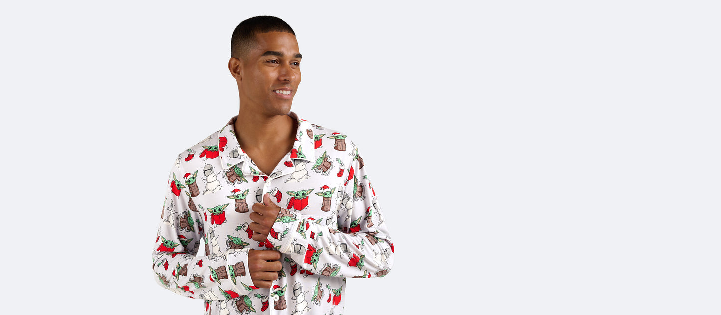 Men's Longsleeve Modal PJ Set | Gift of Grogu