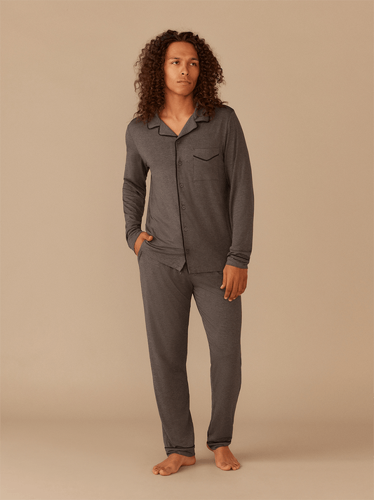 UltraModal™ Longsleeve PJ Set - Men's | Heather Charcoal