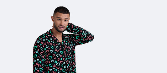 Longsleeve UltraModal™ PJ Set - Men's | Electric Hearts