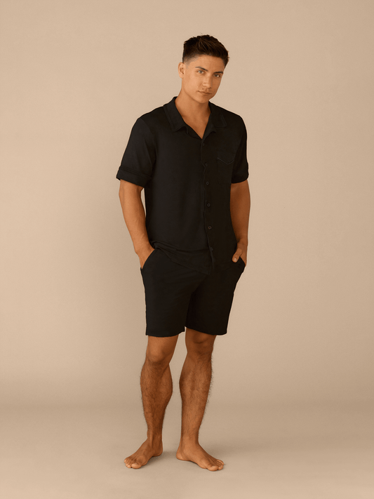 UltraModal™ Shortsleeve PJ Set - Men's | Black