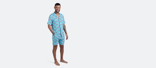 UltraModal™ Shortsleeve PJ Set - Men's | Love Birds