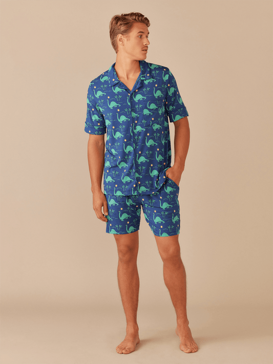 UltraModal™ Shortsleeve PJ Set - Men's | Dino Shore