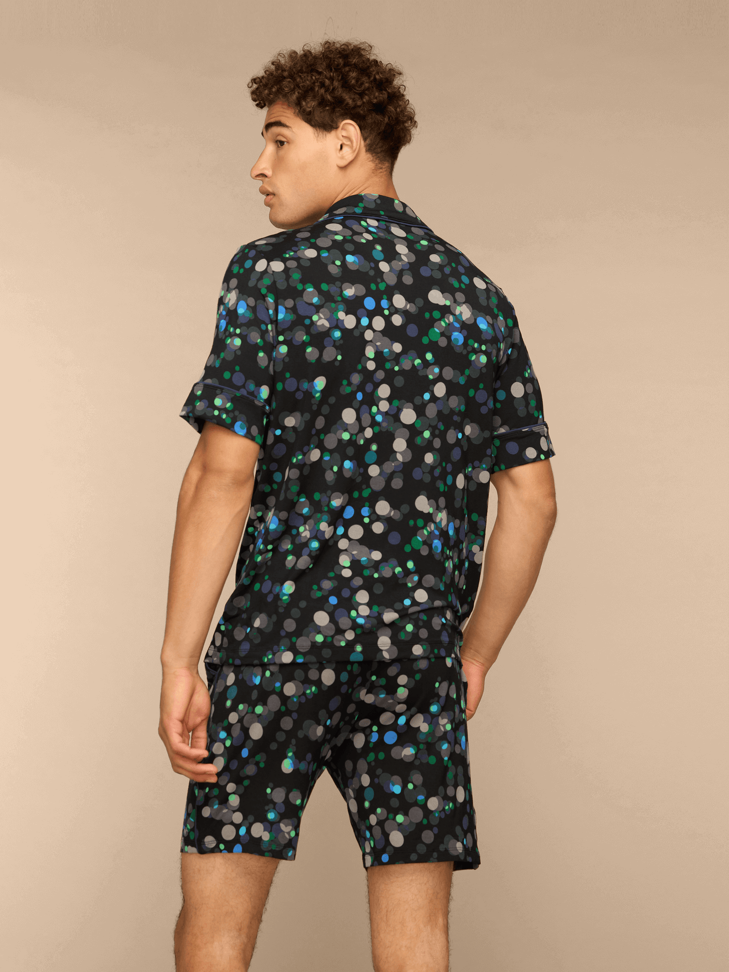 Men's Shortsleeve Modal PJ Set | Twinkle