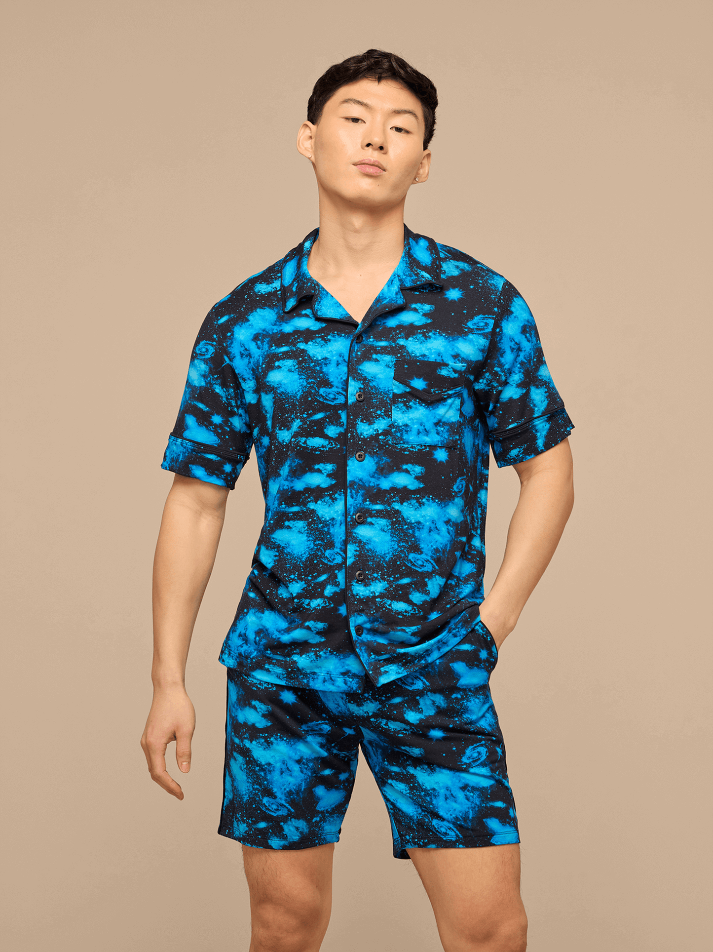 UltraModal™ Shortsleeve PJ Set - Men's | Universe