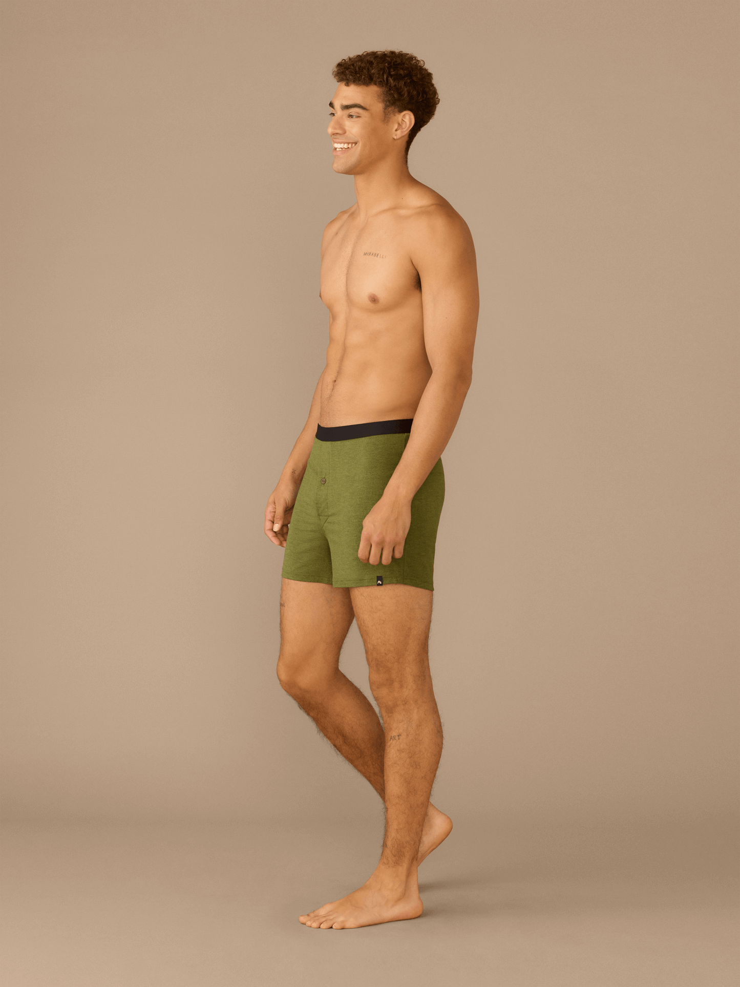 Boxer | Heather Olive