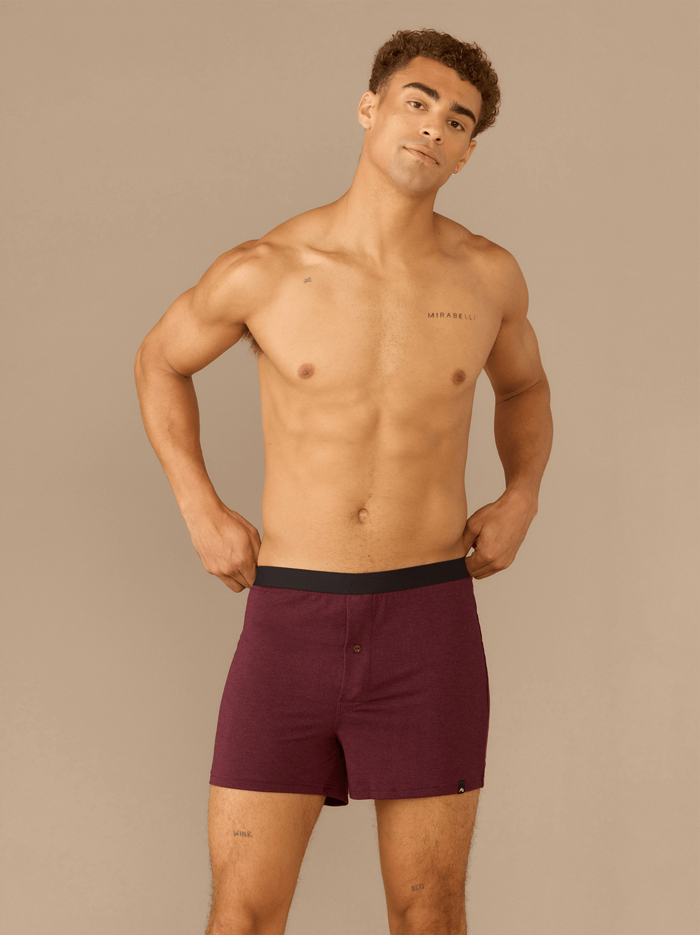 Boxer | Heather Wine