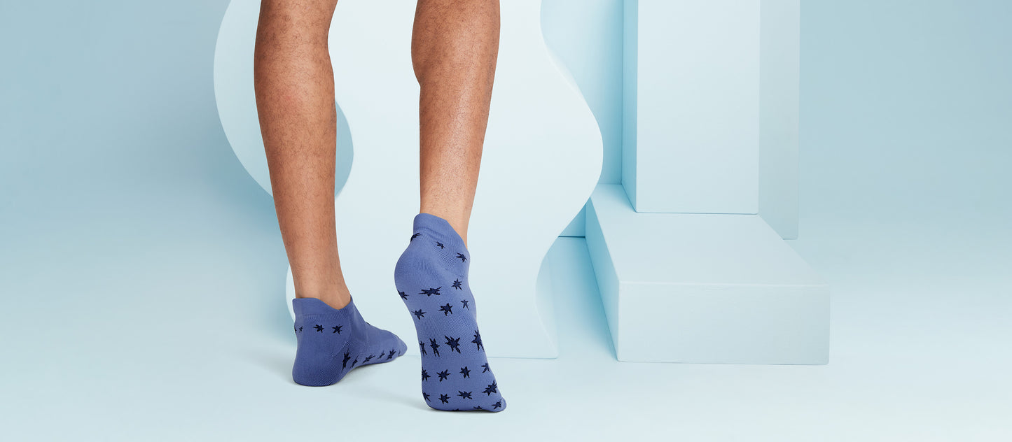 MoveMe Ankle Sock | Night Sky