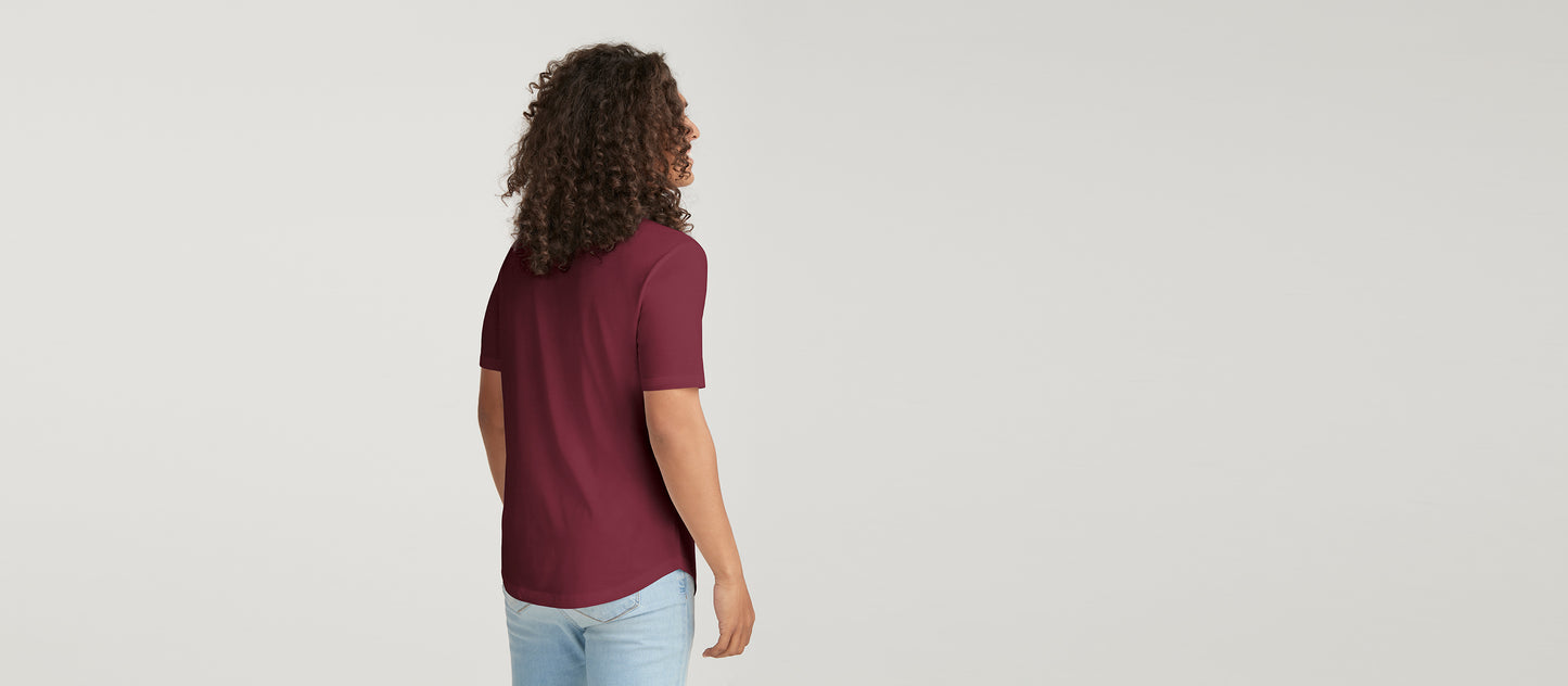 Daily Crew Tee - Men's | Maroon Peak