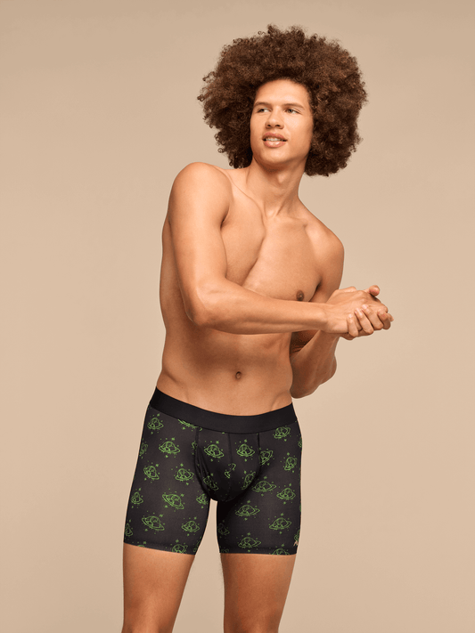 Breathe Ball Caddy™ Boxer Brief w/ Fly | Martians
