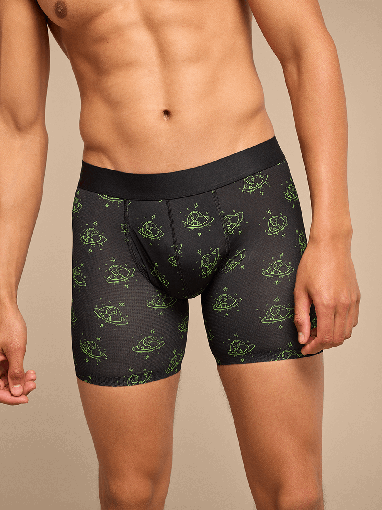 Breathe Ball Caddy™ Boxer Brief w/ Fly | Martians