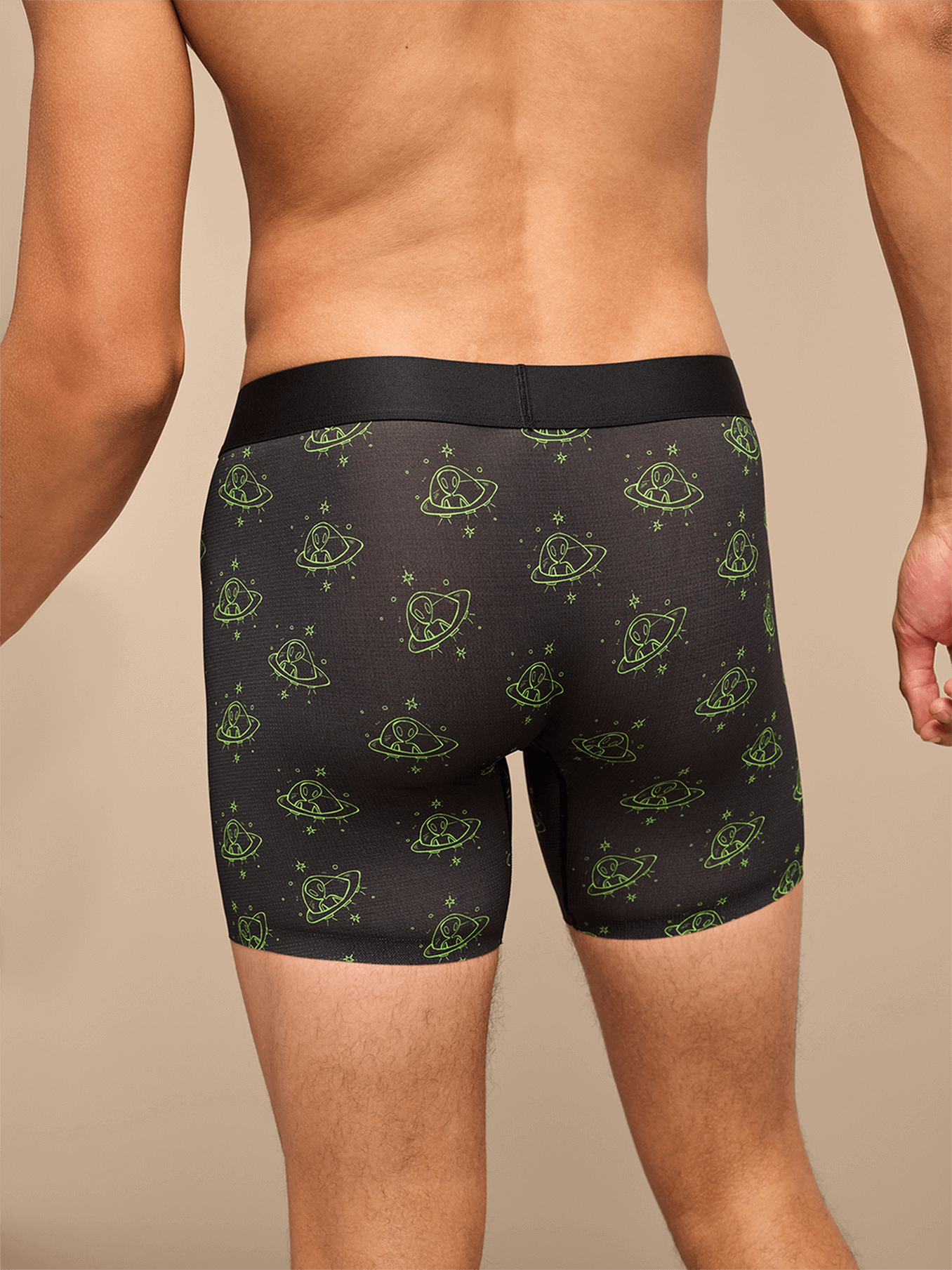 Breathe Ball Caddy™ Boxer Brief w/ Fly | Martians