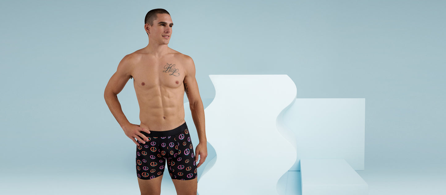 MoveMe Boxer Brief w/ Fly | Peace