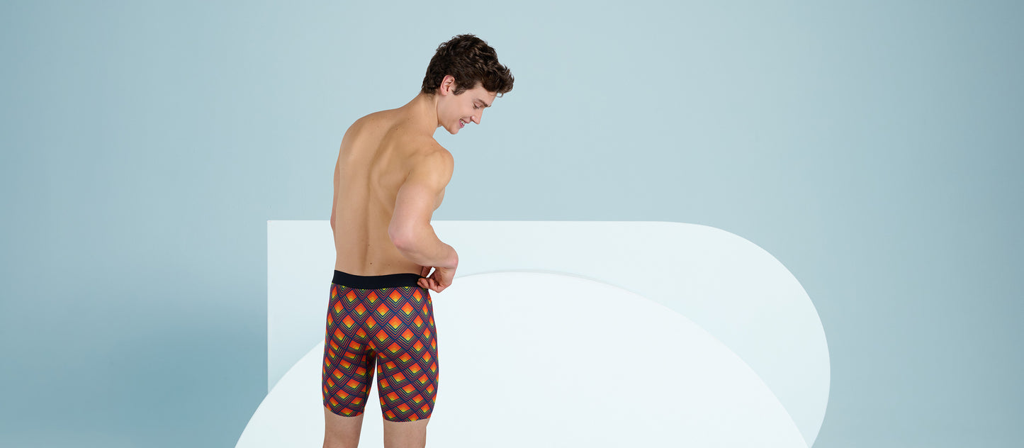 MoveMe Long Boxer Brief w/ Fly | Sunrise