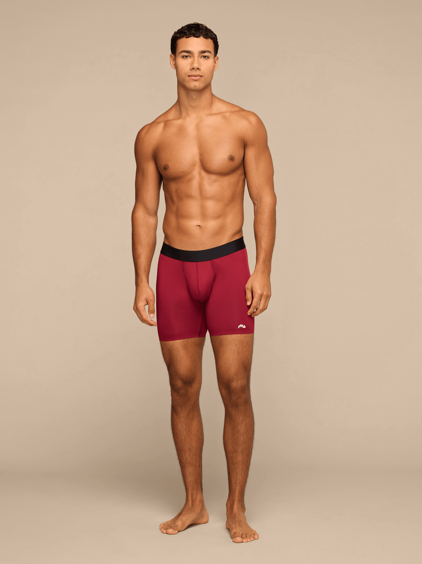 Breathe Boxer Brief w/ Fly | Cabernet