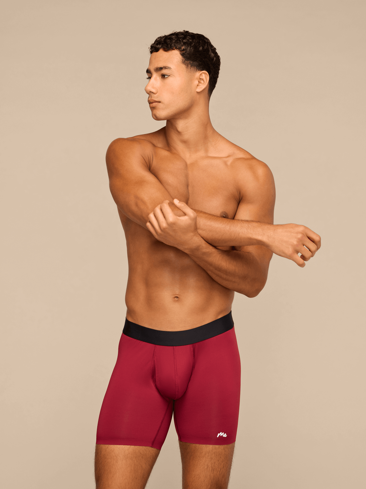 Breathe Boxer Brief w/ Fly | Cabernet