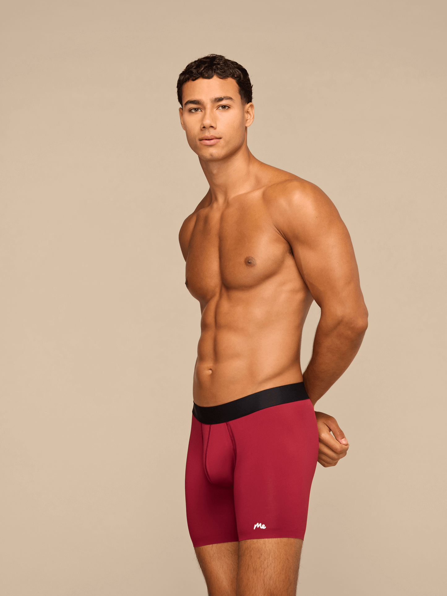 Breathe Boxer Brief w/ Fly | Cabernet