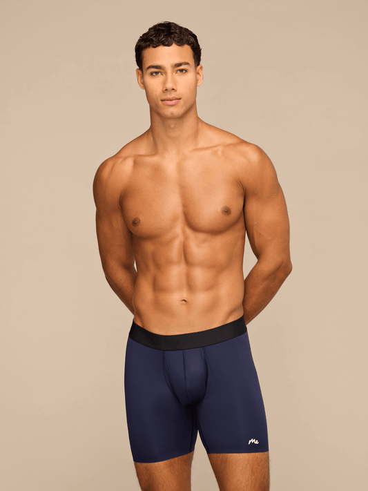 Breathe Boxer Brief w/ Fly | Dark Sapphire