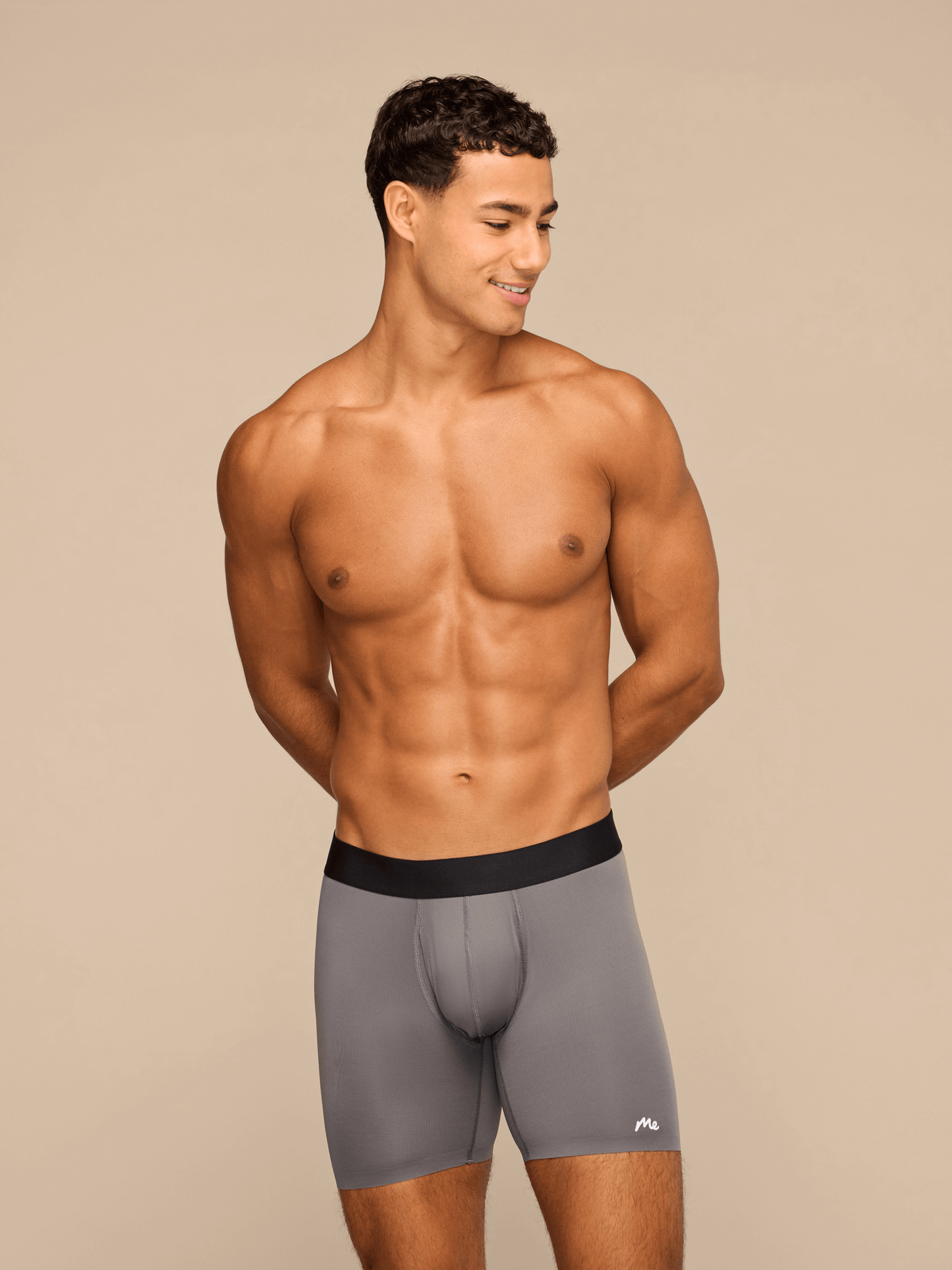 Breathe Boxer Brief w/ Fly | Grey