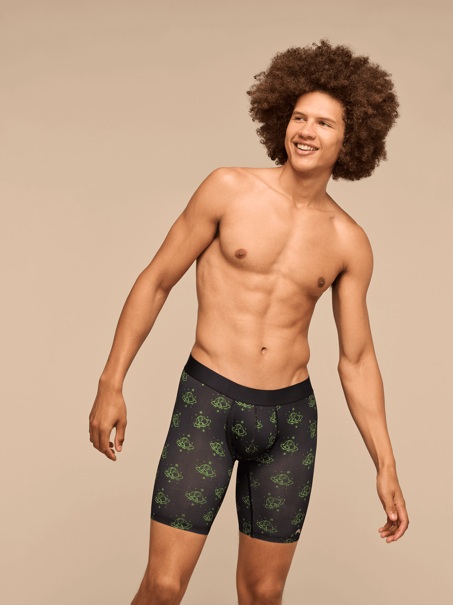 Breathe Long Boxer Brief w/ Fly 3-Pack | Cosmic Jellies Pack