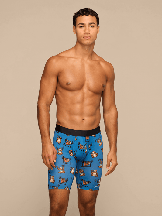 Breathe Long Boxer Brief w/ Fly | Slothercise