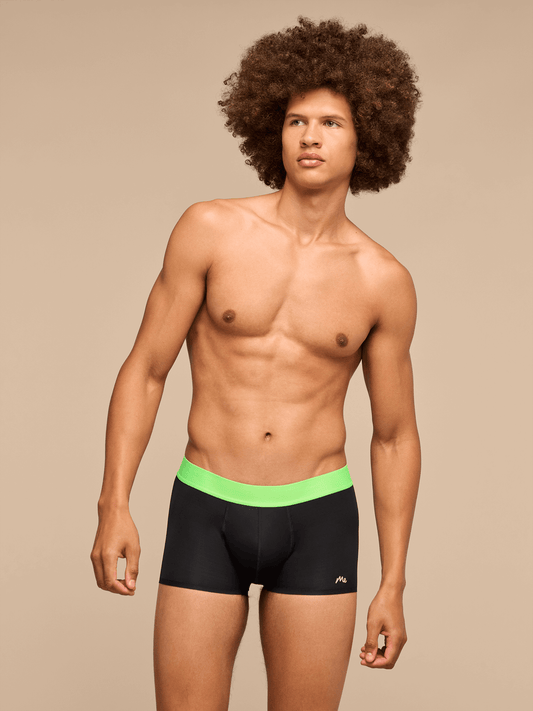 Breathe Trunk | Black/Electric Lime