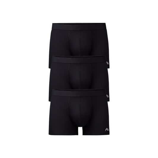 Breathe Trunk 3-Pack | Black Pack