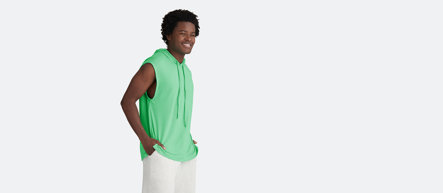 UltraModal™ Sleeveless Lounge Hoodie - Men's | Morning Dew