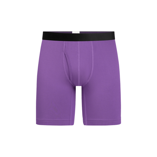 Long Boxer Brief w/ Fly | Passionfruit