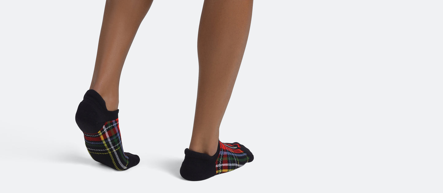 Ankle Sock | Festive Plaid