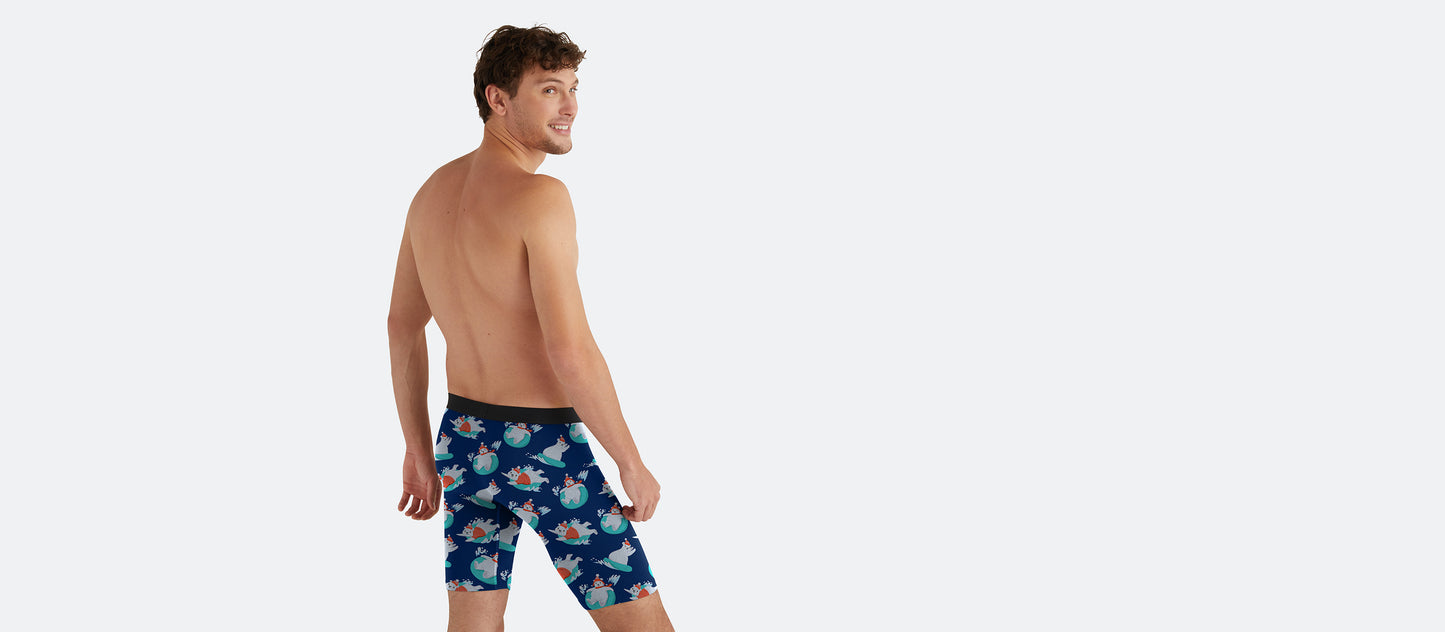 Long Boxer Brief w/ Fly | Beary and Bright