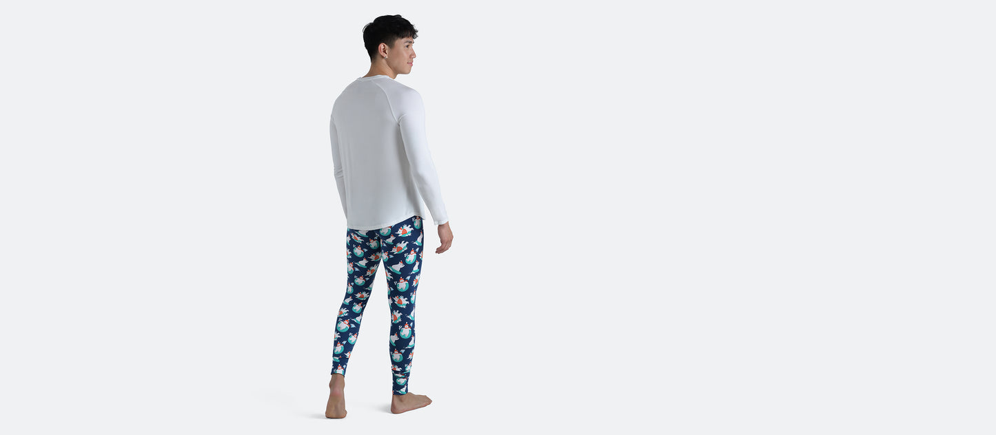 Men's Long Underwear w/ Fly | Beary and Bright